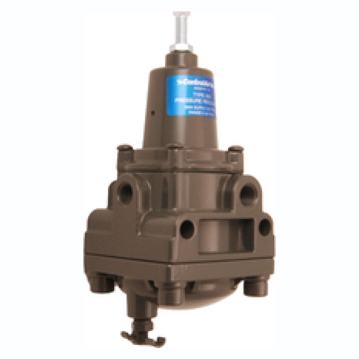 En brun Control Air 300 med etikett og justeringsknott på toppen.